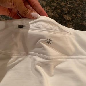 Beautiful White Athleta Skort.